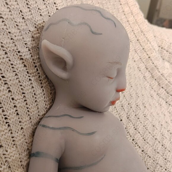 45cm Soft Silicone Handmade Arts Dolls 4.96lbs Full Silicone Reborn Baby BoyDoll - Picture 5 of 16